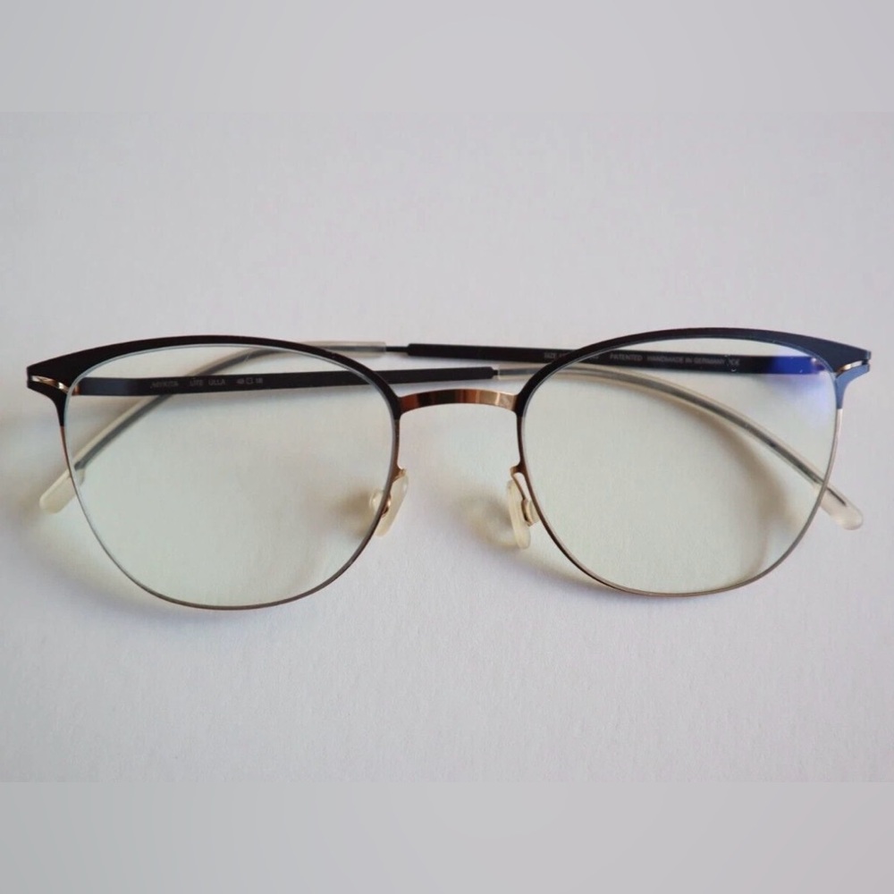Mykita Lite ULLA 122 Brown Glasses 49 18 Eyewear Eyeglass Frame Handmade Germany